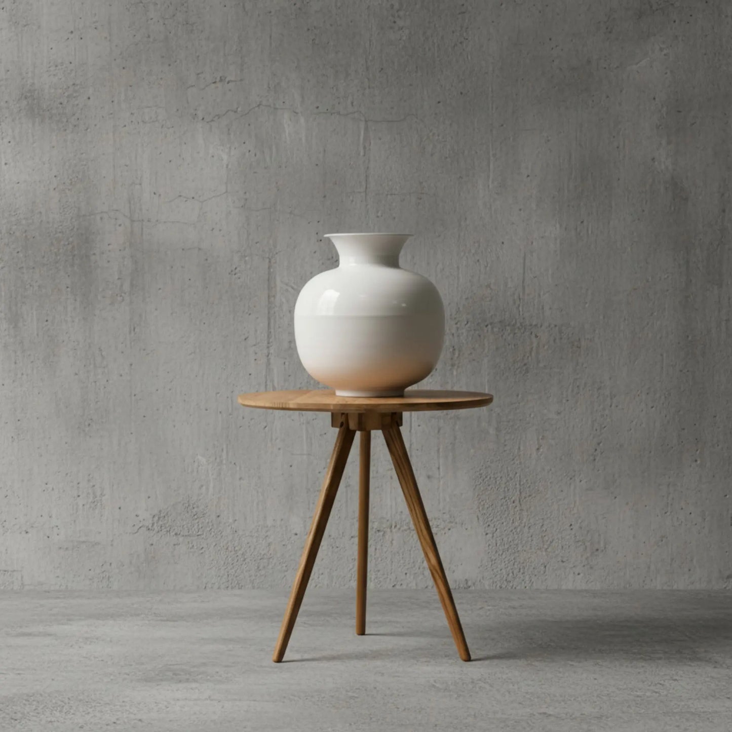 Blumenvase Metall