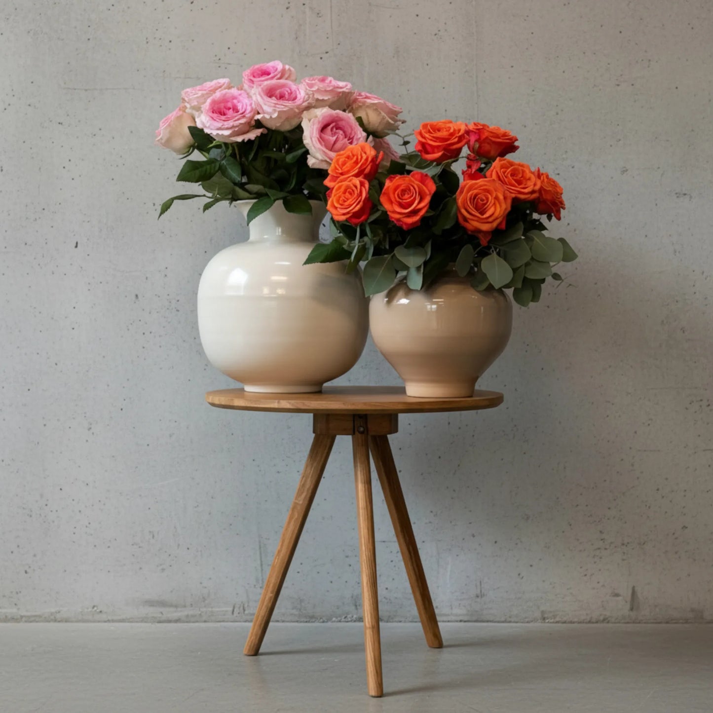 Blumenvase Metall